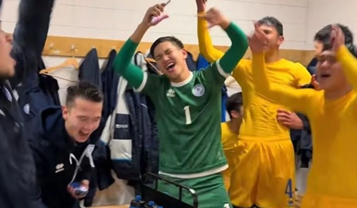 Шерхан Калмурза зажег в раздевалке после выхода сборной в квалификацию Евро-2026 (ВИДЕО)