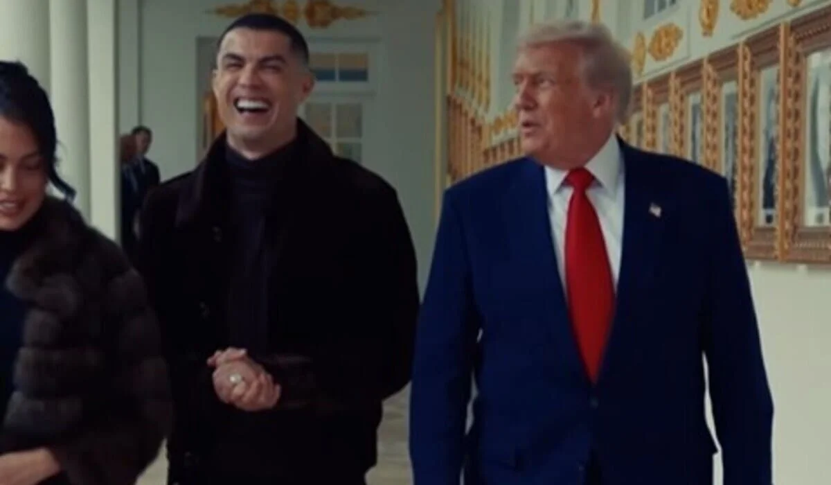 «Криштиану классный»: Трамп выложил сгенерированное ИИ видео с Роналду (ВИДЕО)