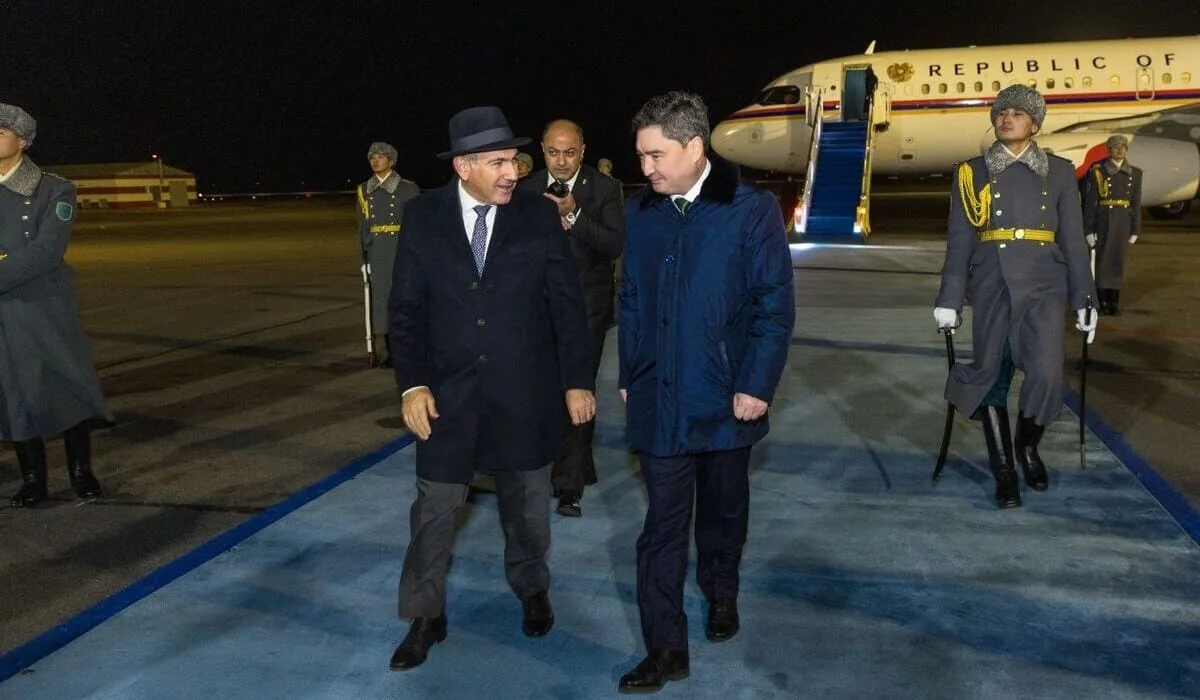 Никол Пашинян прибыл в Астану (ФОТО, ВИДЕО)