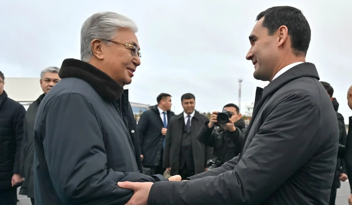 Токаев лично встретил Сердара Бердымухамедова в аэропорту Астаны (ФОТО, ВИДЕО)