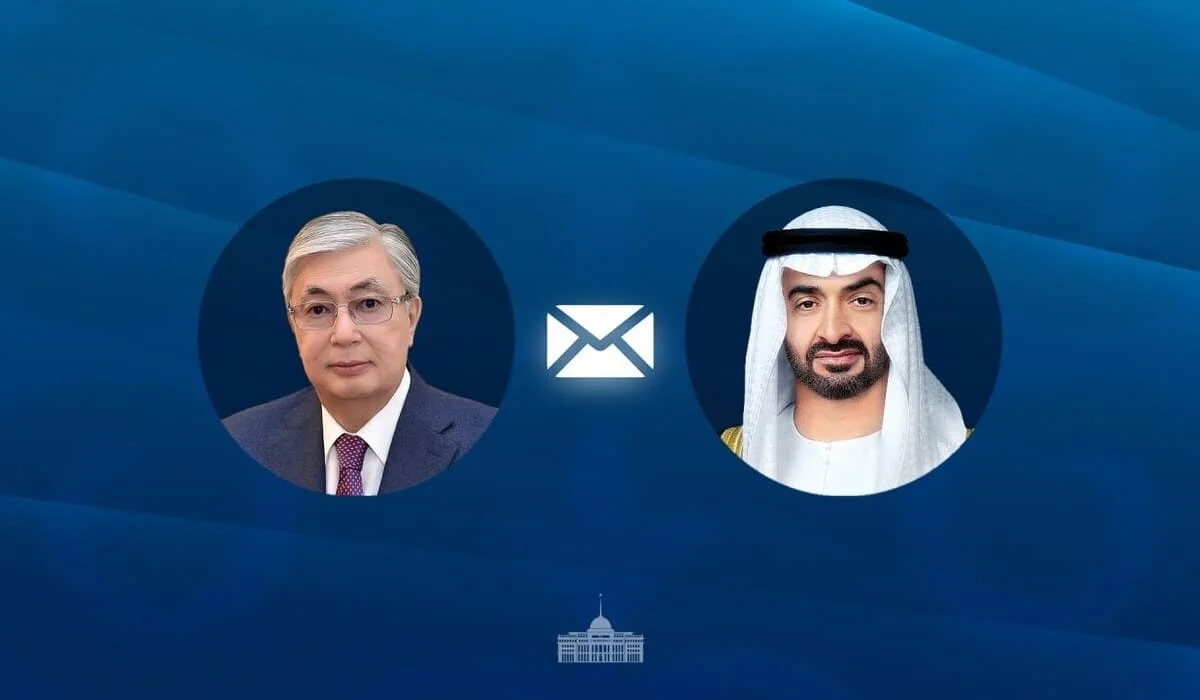Токаев поздравил президента ОАЭ с Национальным днем