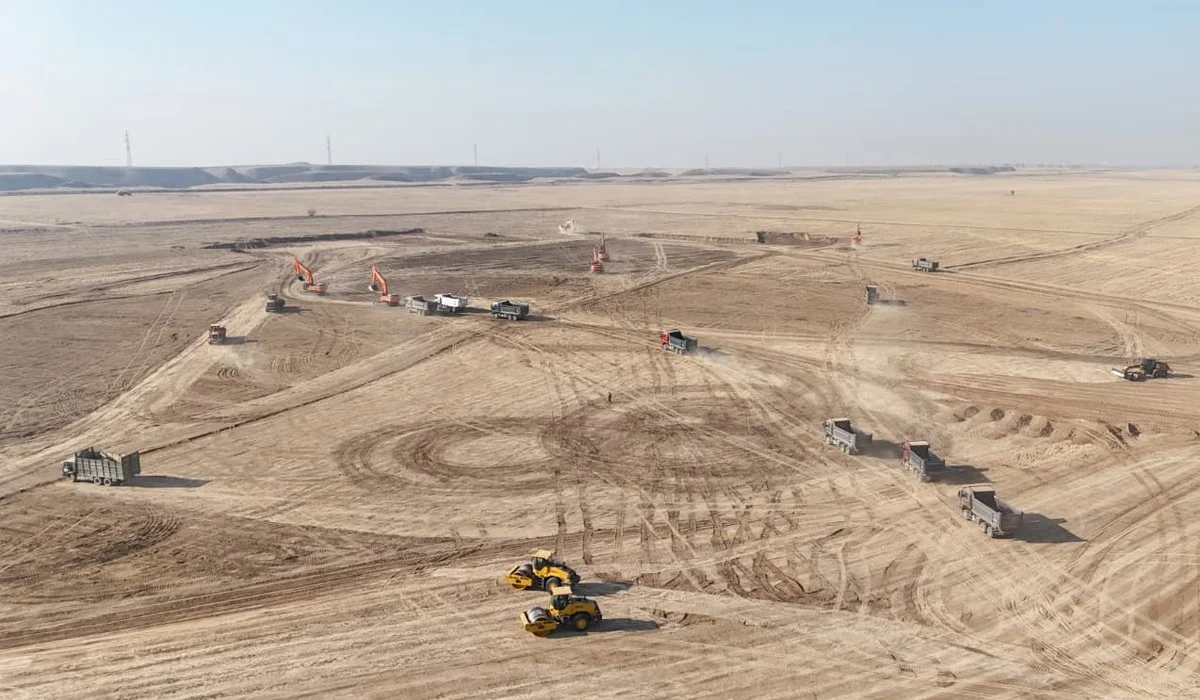 В Шымкенте начало строительство крупного тепличного комплекса