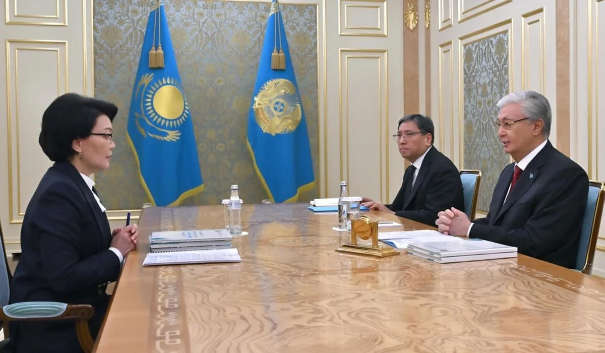 «Число снизилось на 30%»: глава Минтруда рассказала Токаеву о получателях АСП