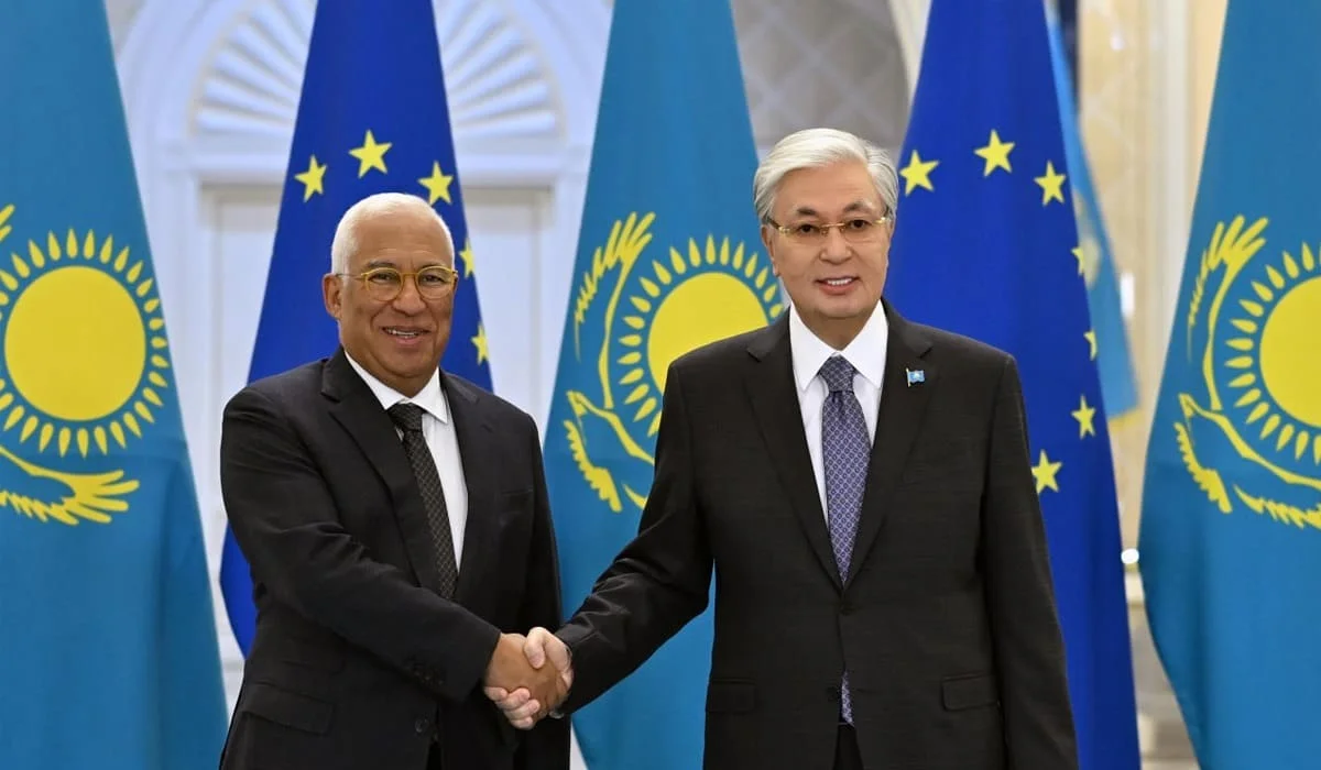 Как президента Европейского совета Антониу Кошту встретили в Акорде (ВИДЕО)