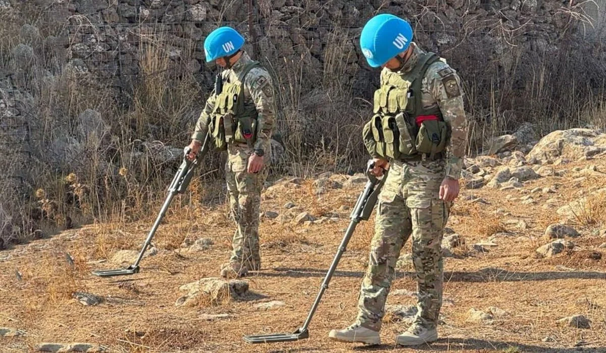 Голанские высоты: казахстанские саперы уничтожили больше тысячи взрывных устройств (ФОТО)
