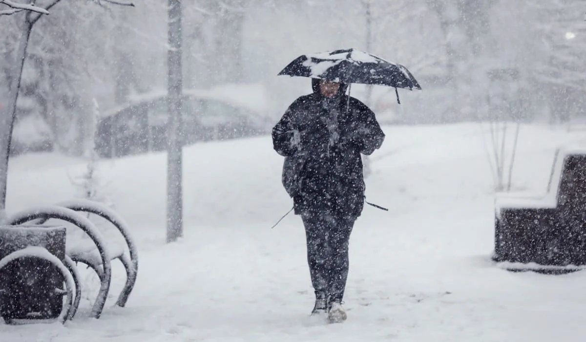 Арктический антициклон принесет морозы в Казахстан