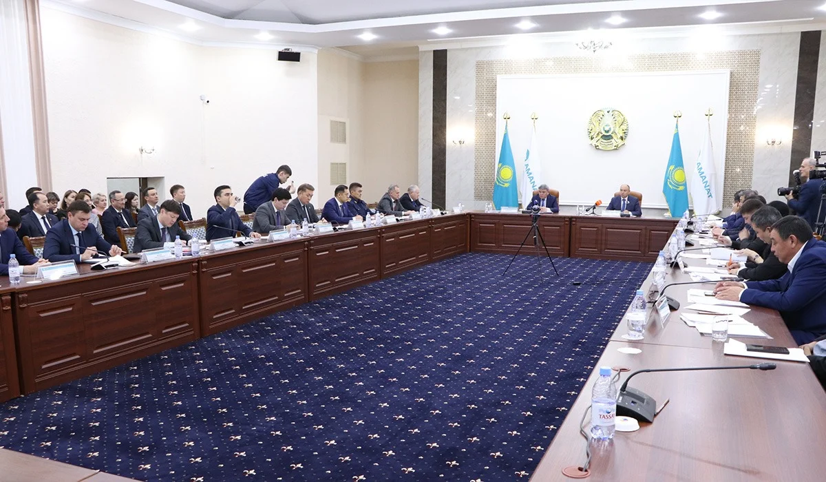 Антикоррупционные меры и исполнение предвыборной программы в СКО обсудили в партии «AMANAT»