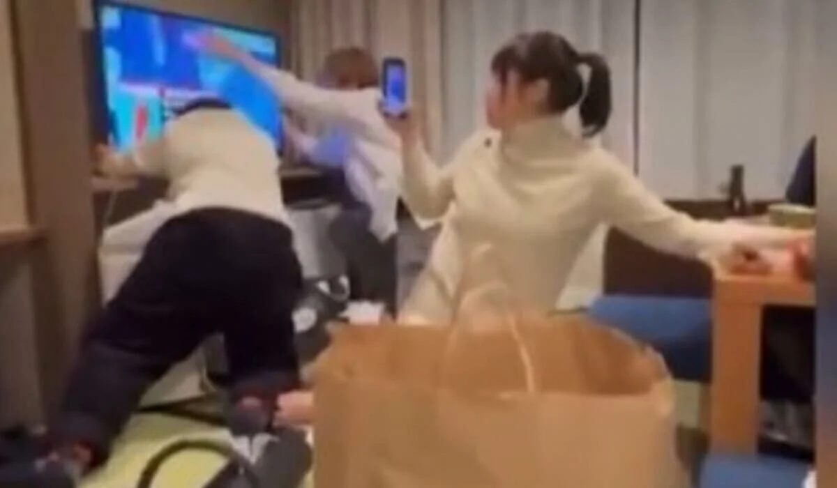 Видео мощных подземных толчков в Японии попало в сеть