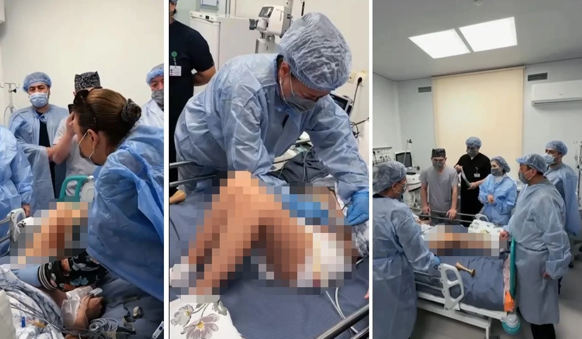 На грани жизни и смерти: в Туркестанской области спасли беременную с тяжелой формой кори