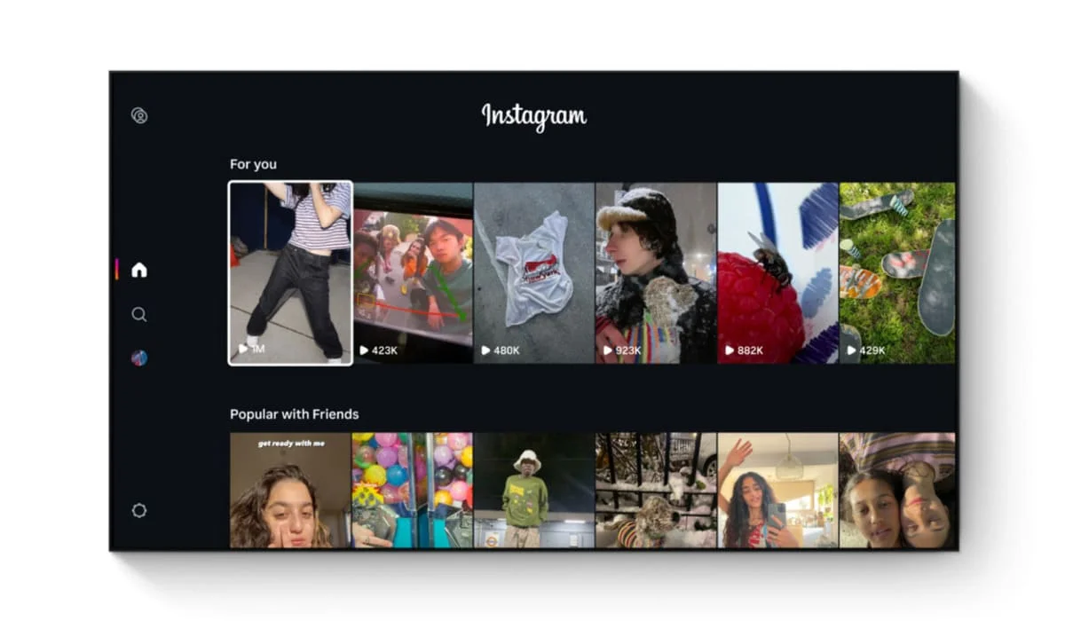 Instagram готовит приложение для просмотра Reels на телевизорах