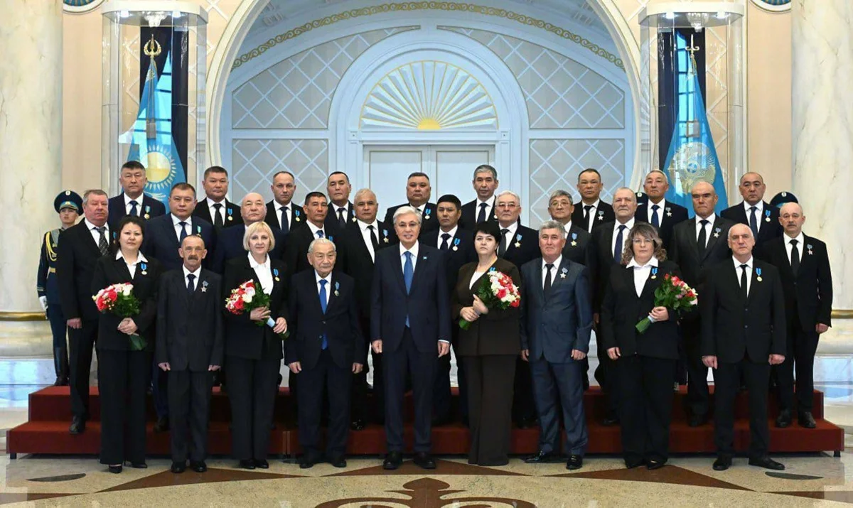 Инженеры-энергетики из Мангистау получили государственные награды от Президента