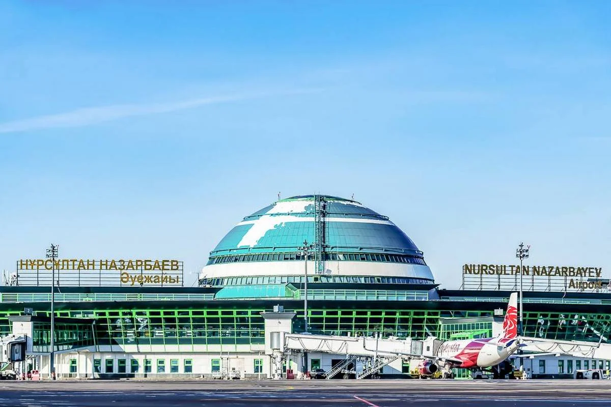 Переход из терминала Т2 на станцию LRT начали строить в аэропорту Астаны