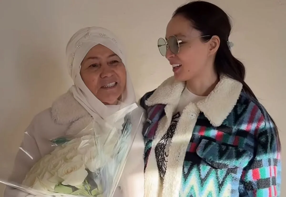 Жена Кайрата Нуртаса подарила своей маме квартиру в Астане (ВИДЕО)