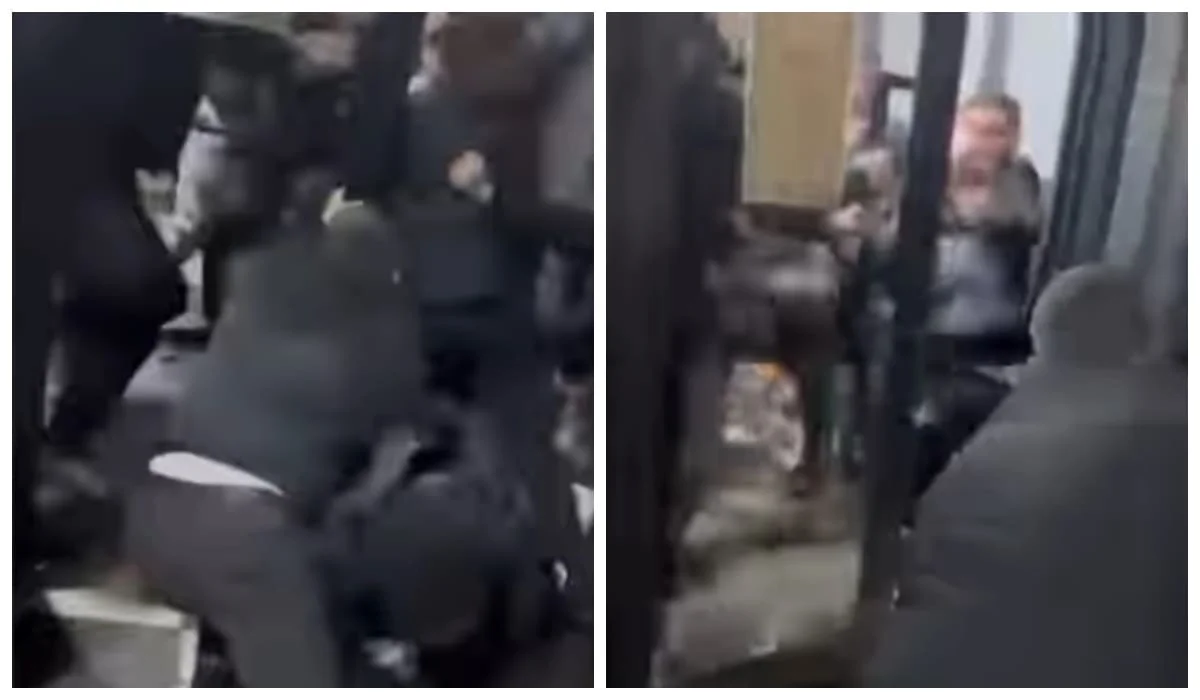 Драку мужчин в ночном клубе сняли на видео в Атырау (ВИДЕО)