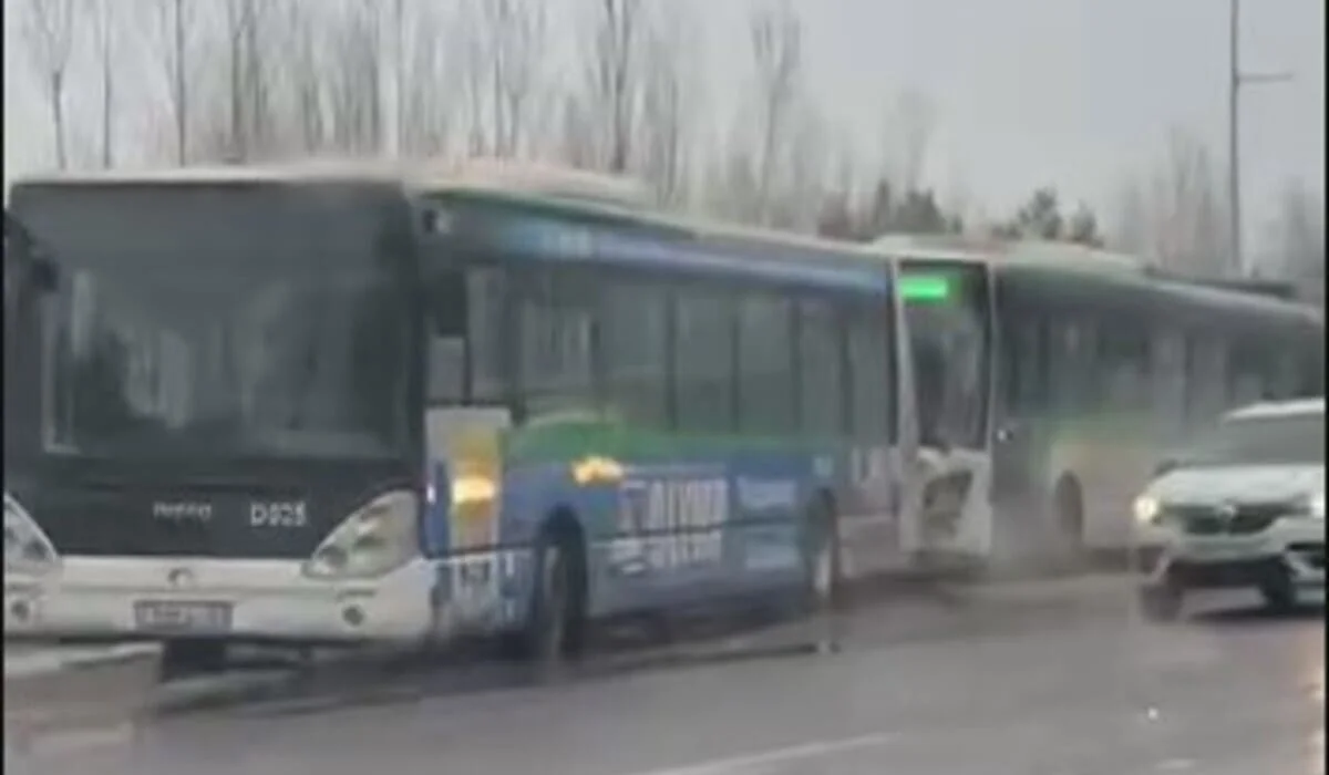 Гололедица в Астане: с начала дня произошли уже больше 100 ДТП