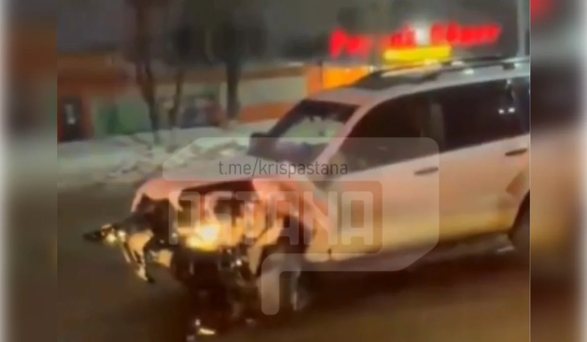 Массовое ДТП произошло в центре Уральска (ВИДЕО)