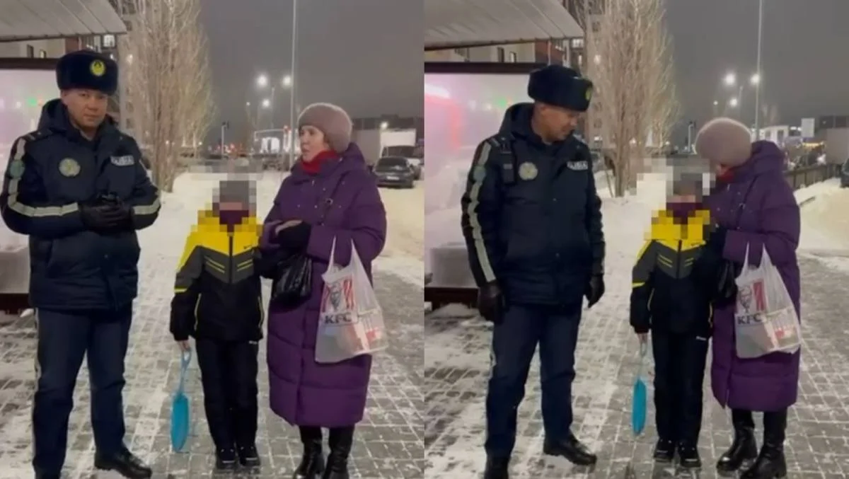 Сел не в тот автобус: 9-летний мальчик потерялся в Астане (ВИДЕО)