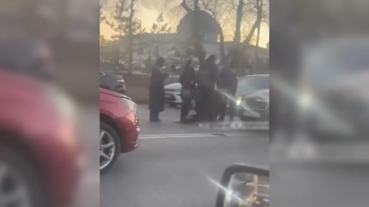 14-летнего подростка сбили на «зебре» в Таразе (ВИДЕО)