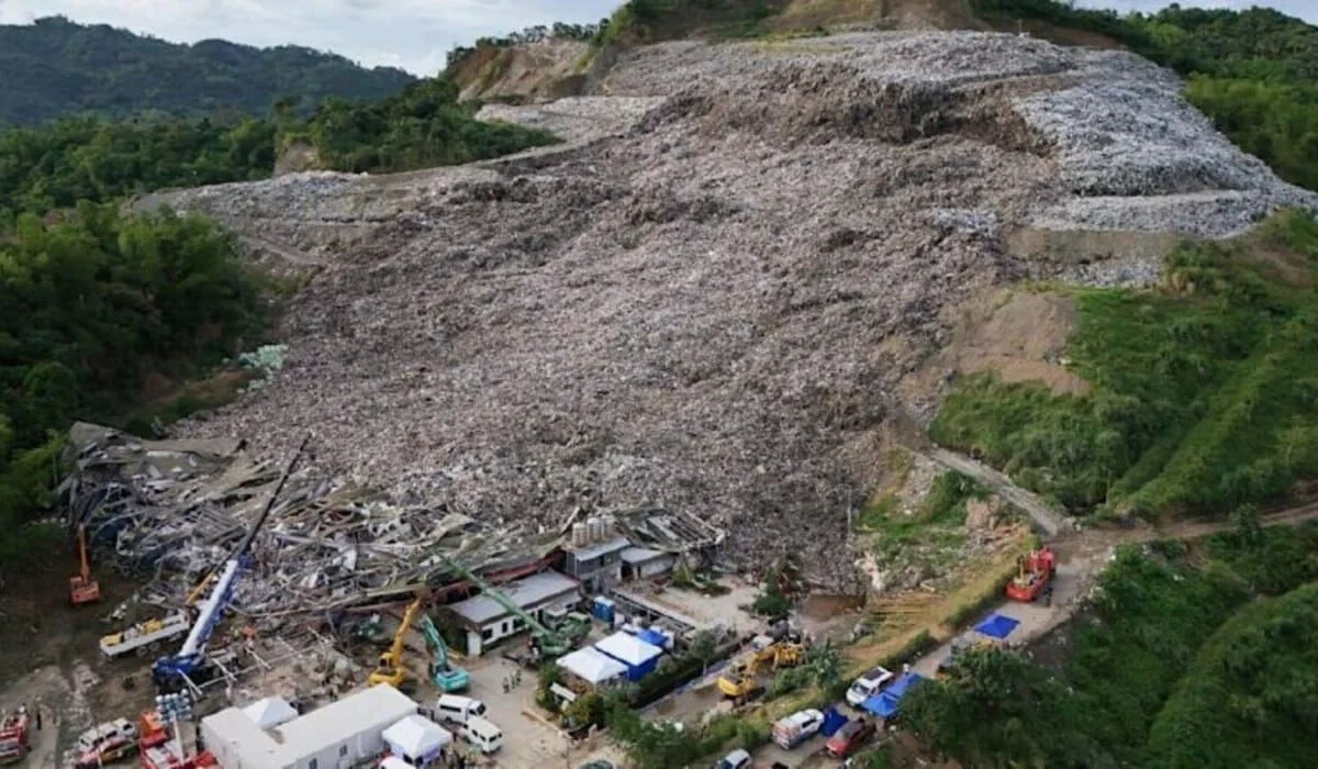 Мусорный оползень на Филиппинах унес жизни как минимум восьми человек