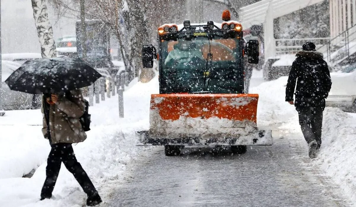 На Алматы надвигаются морозы и двухдневный снегопад