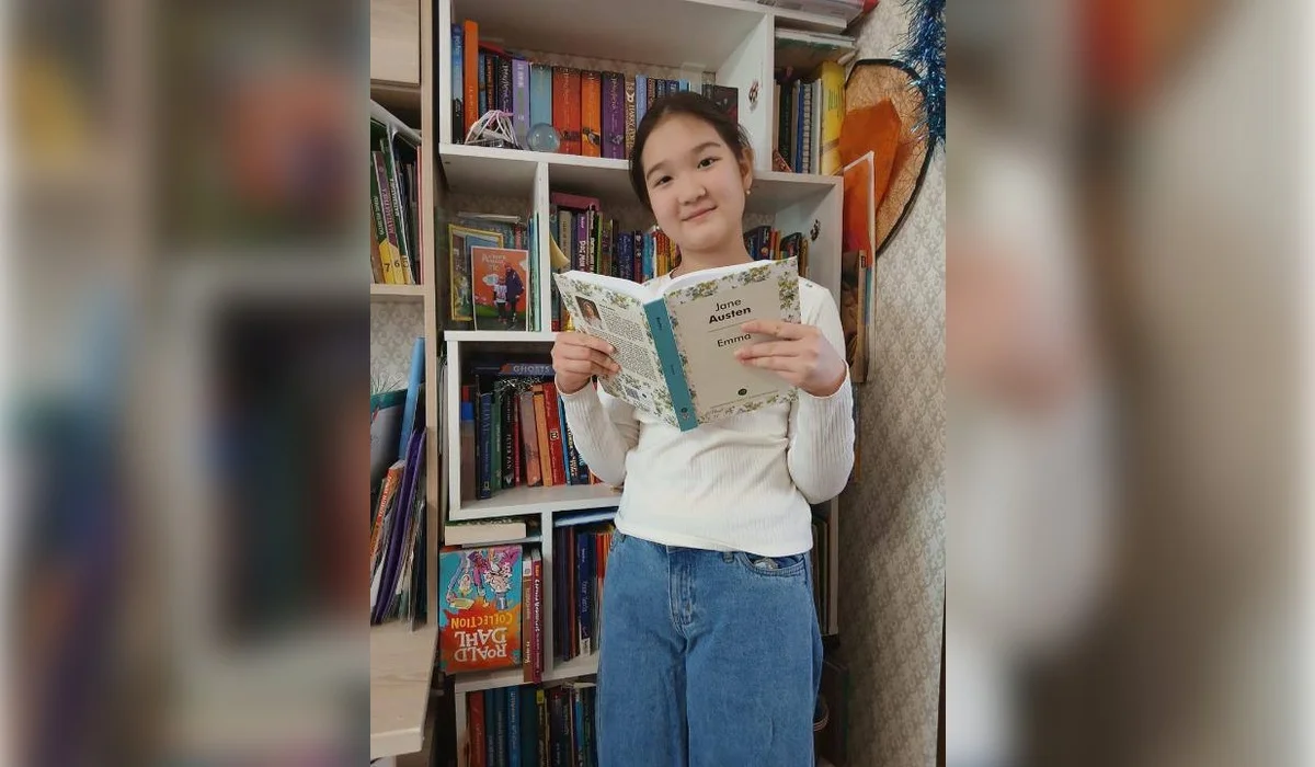 11-летняя школьница из Астаны прочитала 853 книги на четырех языках