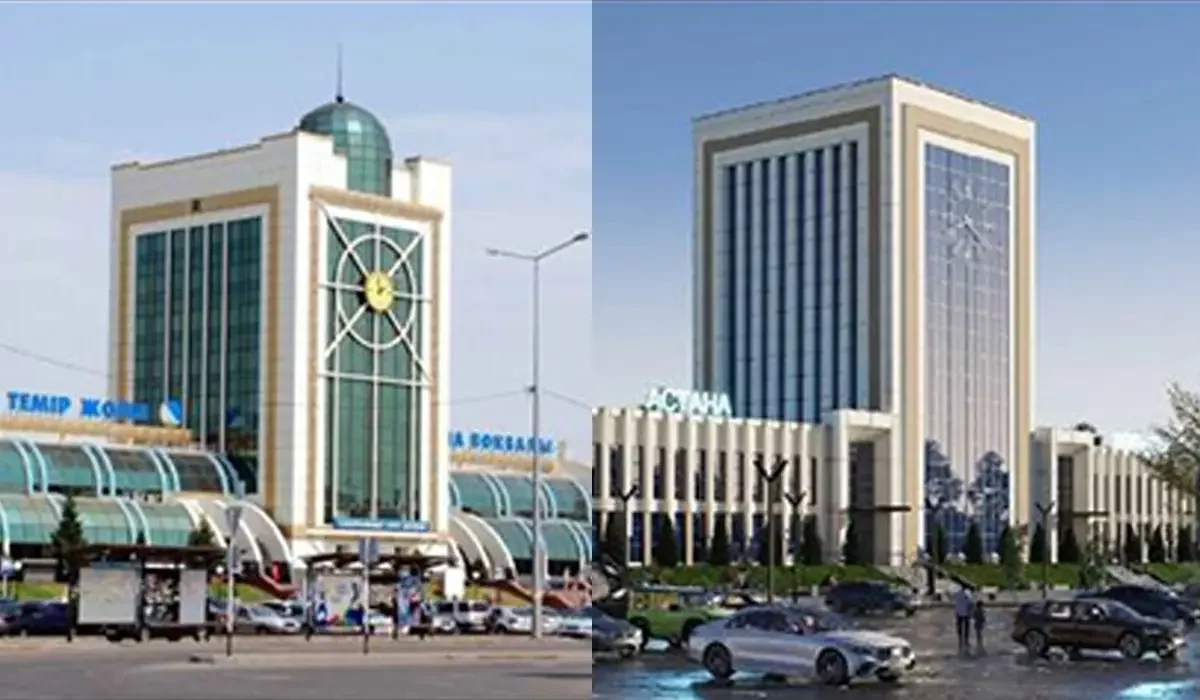 Как будет выглядеть старый вокзал в Астане, показало Минтранспорта (ФОТО)
