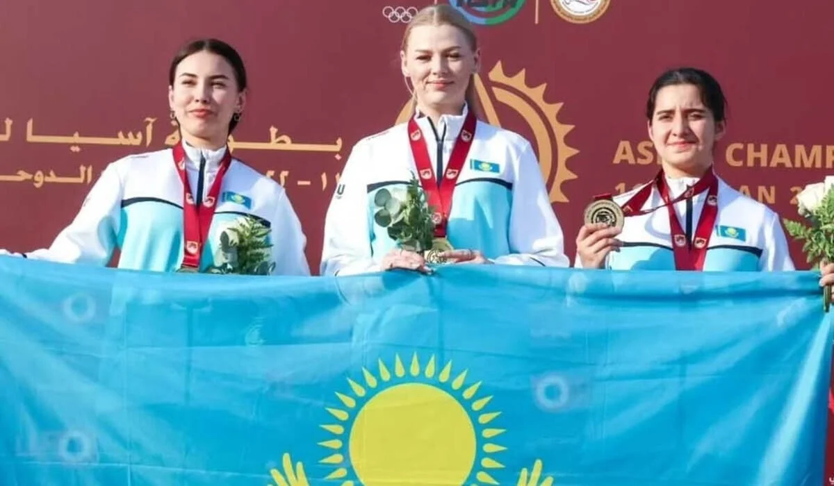 Казахстанцы взяли еще одно золото чемпионата Азии по стендовой стрельбе
