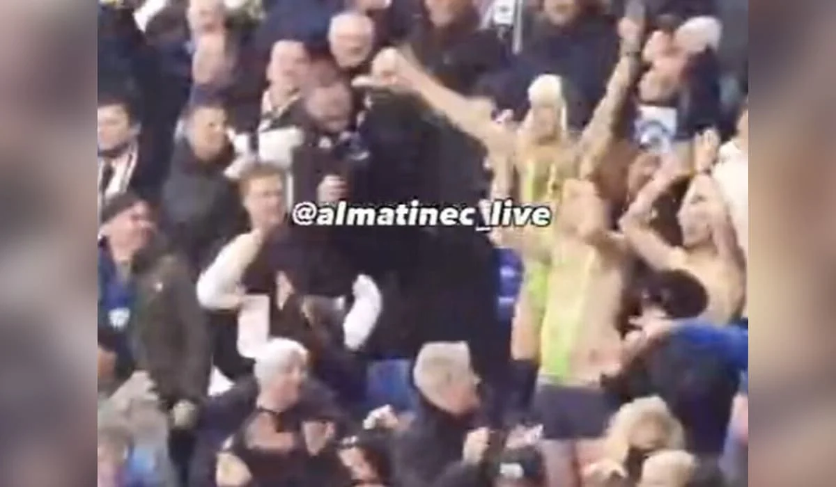 Как наказали фанатов «Брюгге», переодевшихся в костюмы «Бората» во время матча в Астане