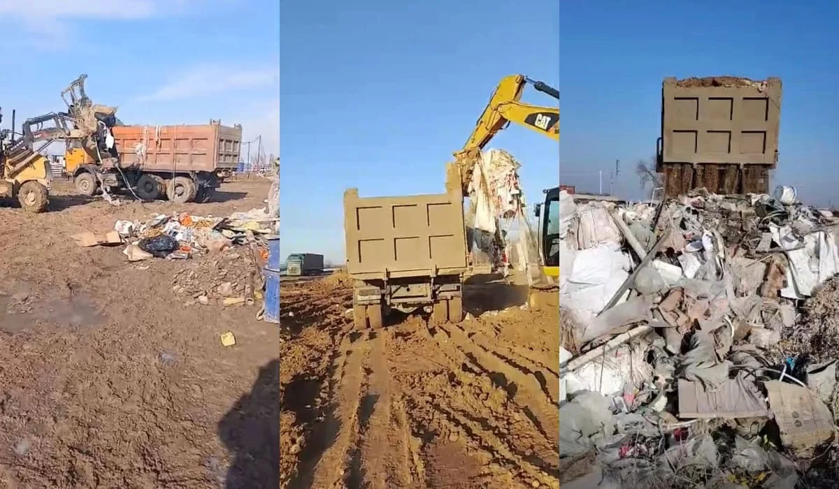 В Минэкологии назвали виновника несанкционированных свалок у дороги вблизи Алатау