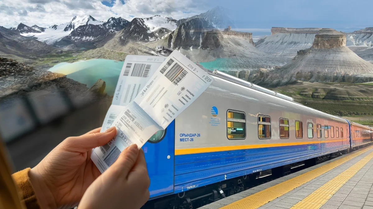 В какие туристические зоны Казахстана запустят дополнительные поезда летом