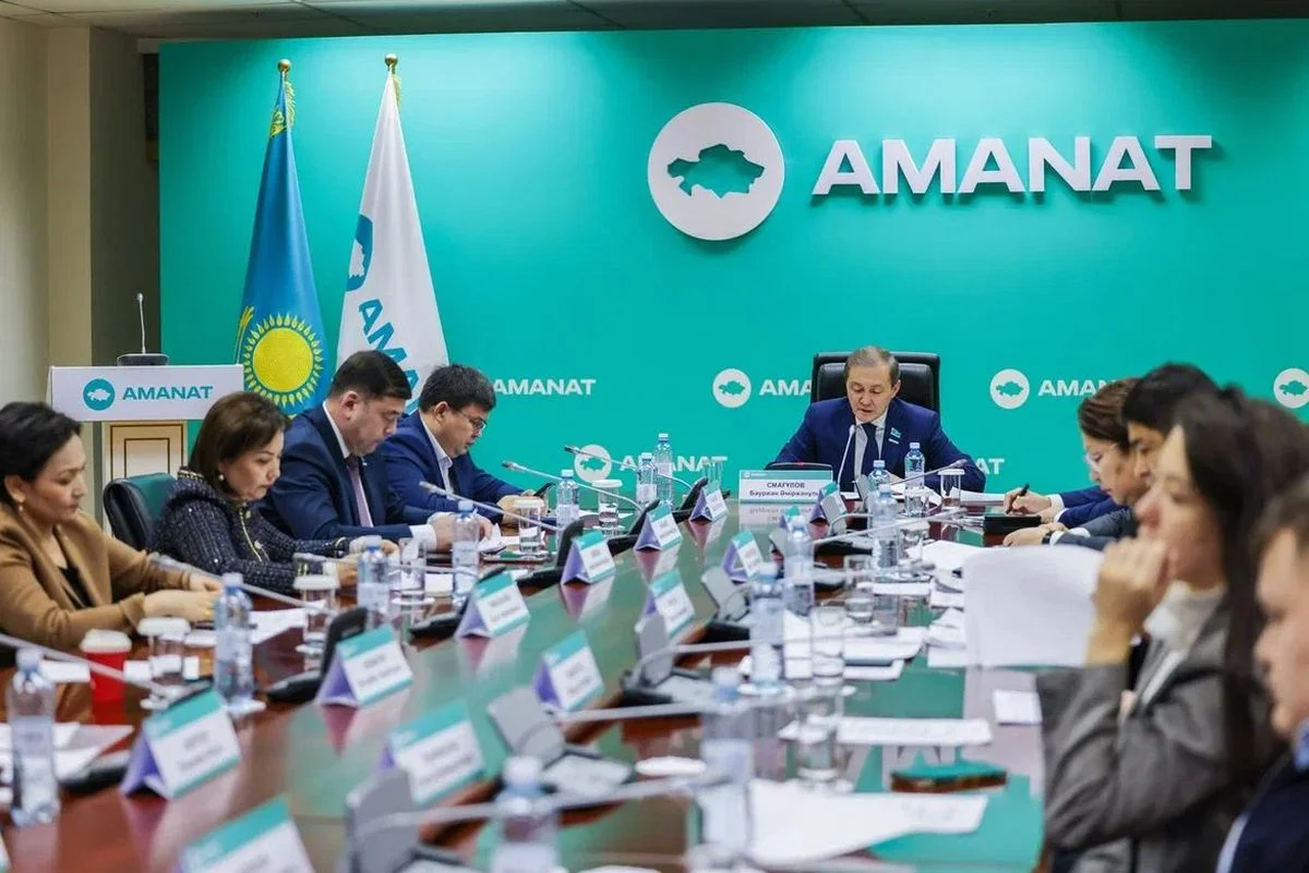 Системные проблемы обращения с медотходами обсудили на Экологическом совете при партии «AMANAT»