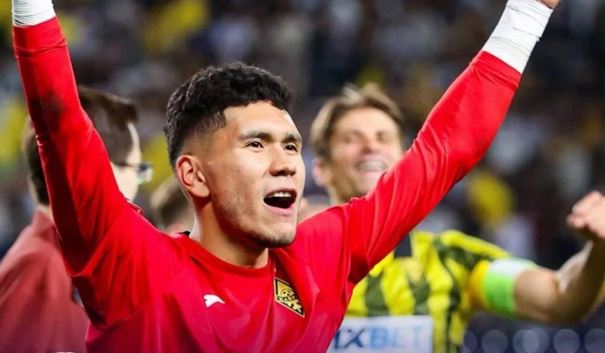 Голкипер «Кайрата» Анарбеков вошел в тройку лучших по сейвам в Лиге чемпионов