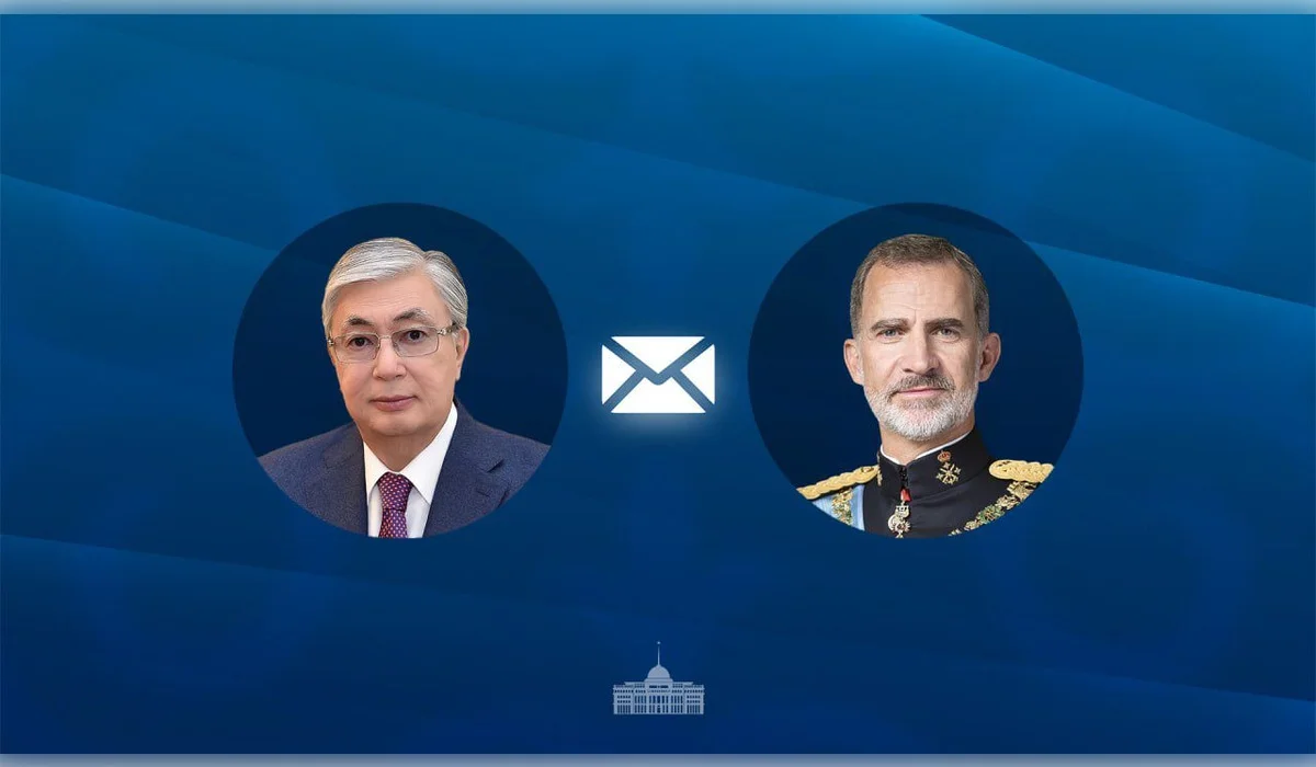 Токаев поздравил короля Испании с днем рождения