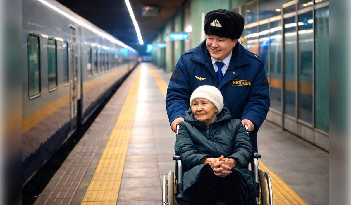 На вокзалах Казахстана заработал новый сервис для людей с инвалидностью