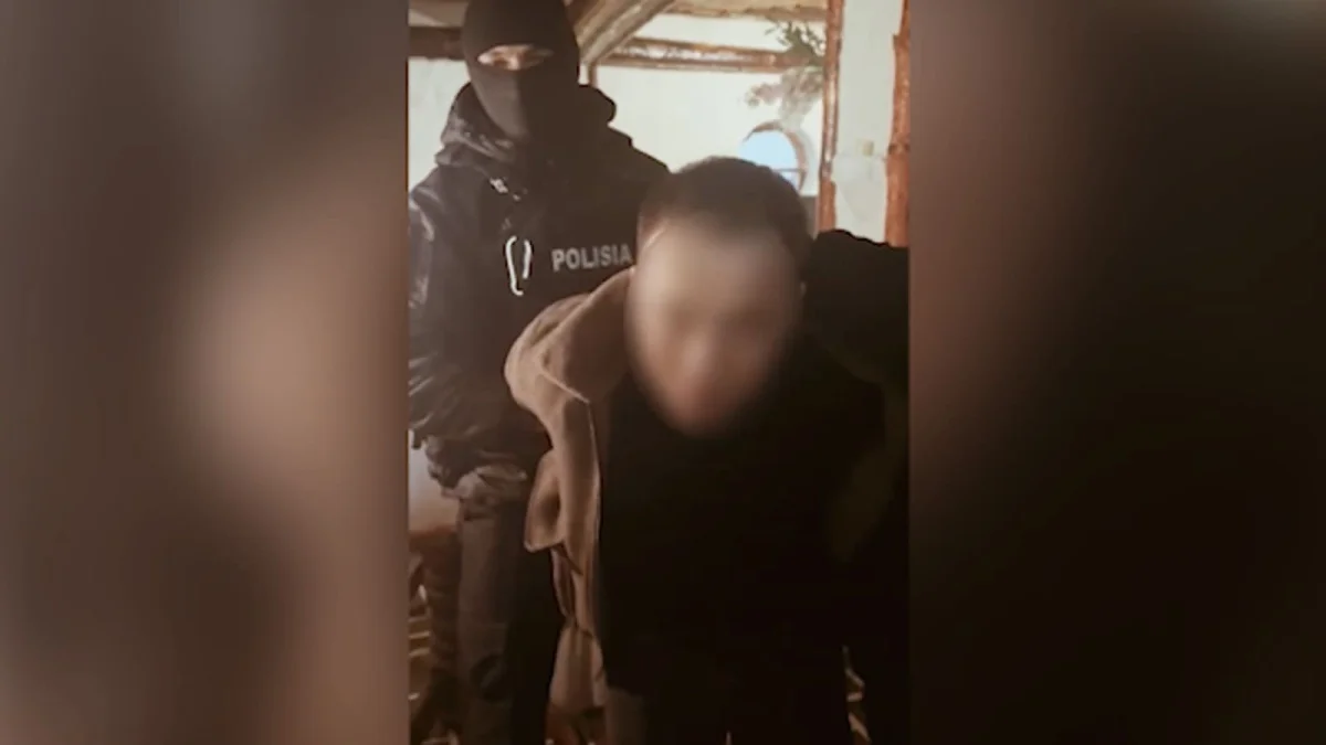 Задержание разыскиваемого за тяжкие преступления иностранца сняли на видео в Алматинской области