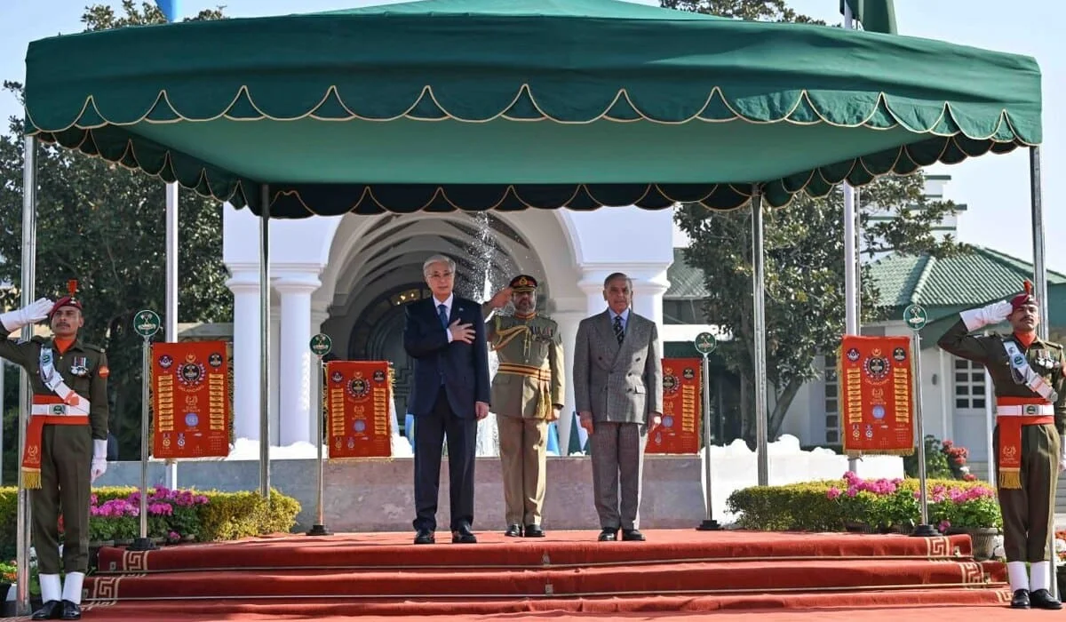 Как Токаева встретили в резиденции премьер-министра Пакистана (ФОТО, ВИДЕО)