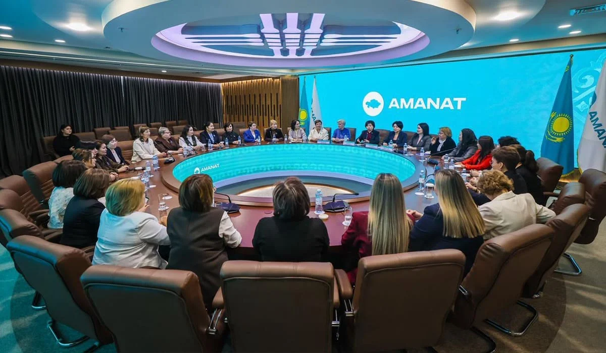 Активные женщины Акмолинской области обсудили проект новой Конституции на площадке «AMANAT»