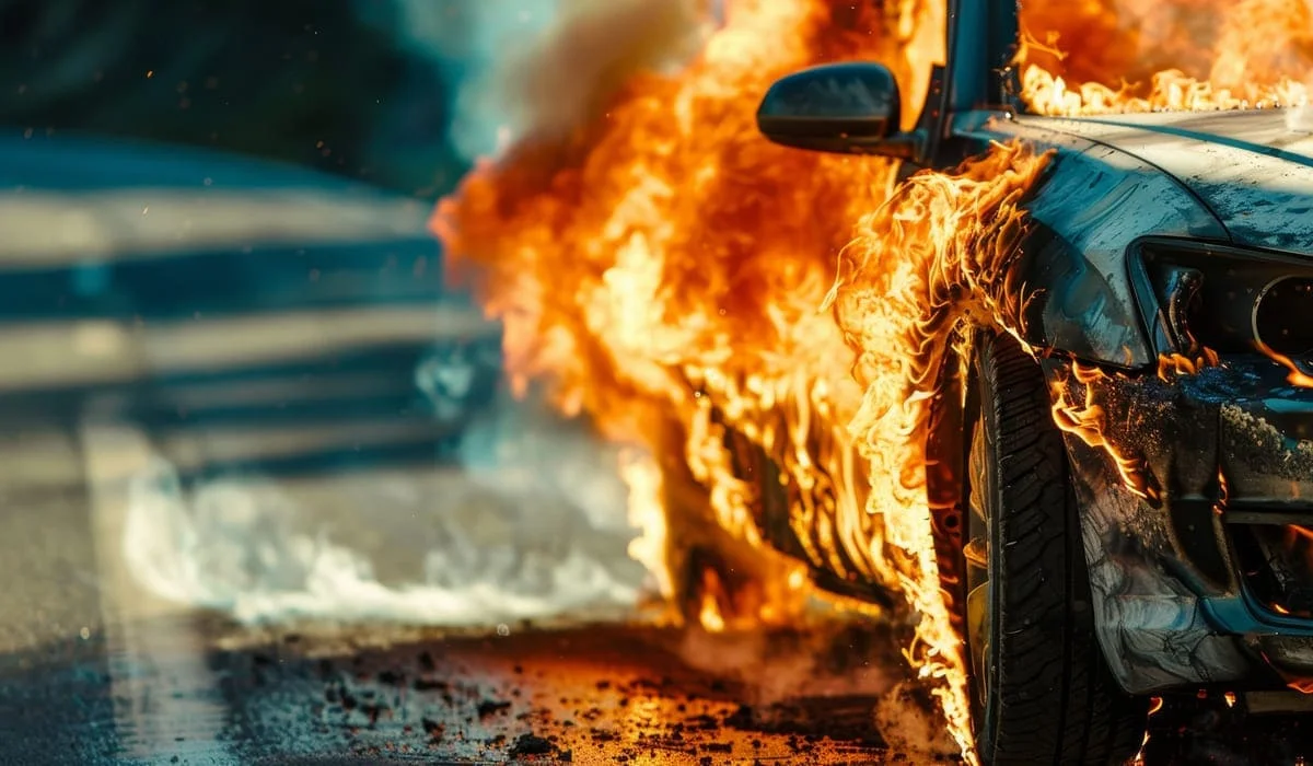 Павлодарец поджег Toyota Land Cruiser бывшей возлюбленной: суд вынес приговор