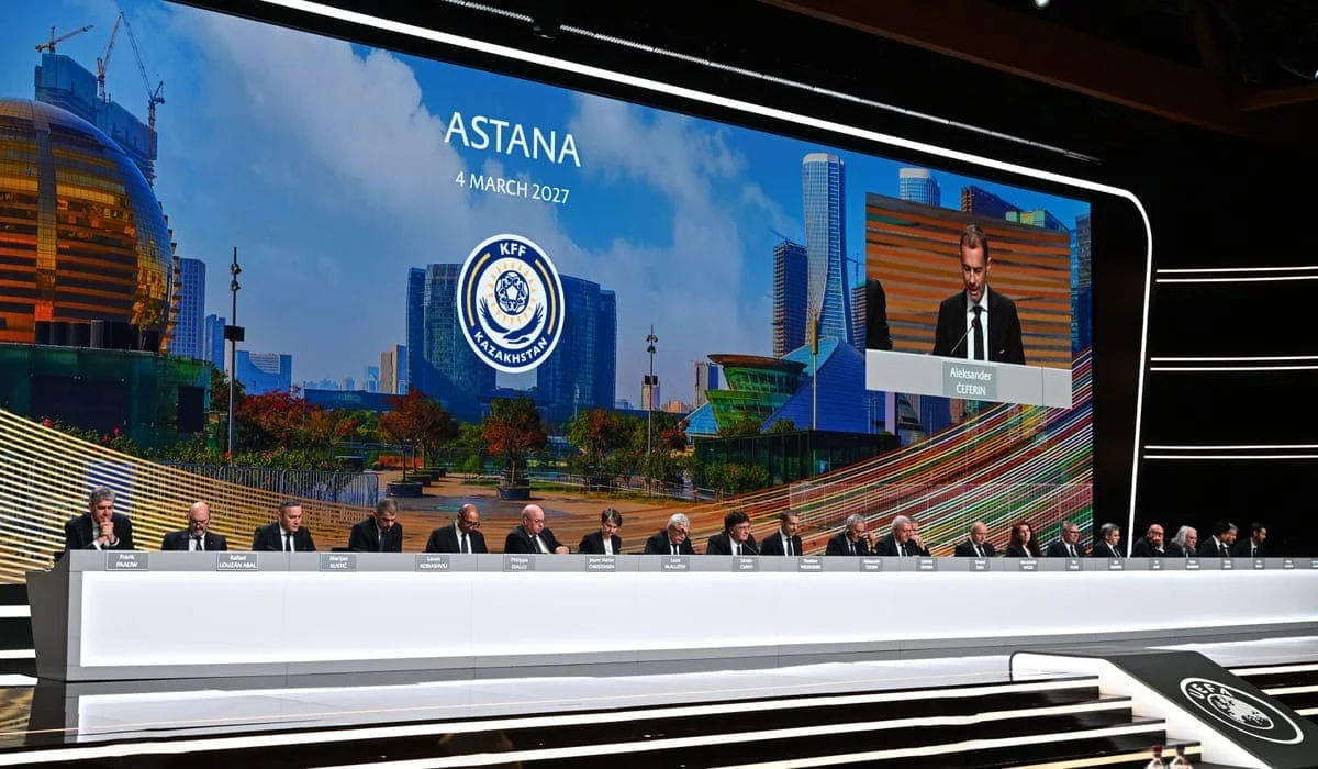 Астана примет 51-й Конгресс УЕФА в 2027 году