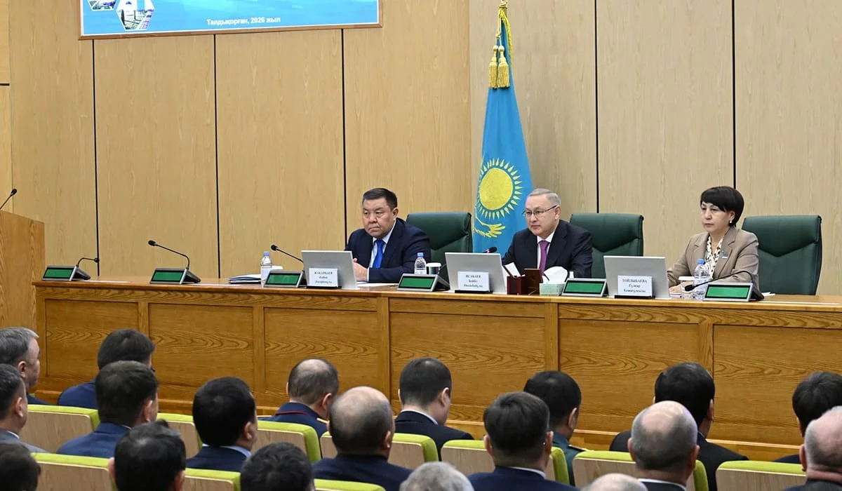 Валовый региональный продукт области Жетысу вырос почти вдвое и достиг 2,5 трлн тенге