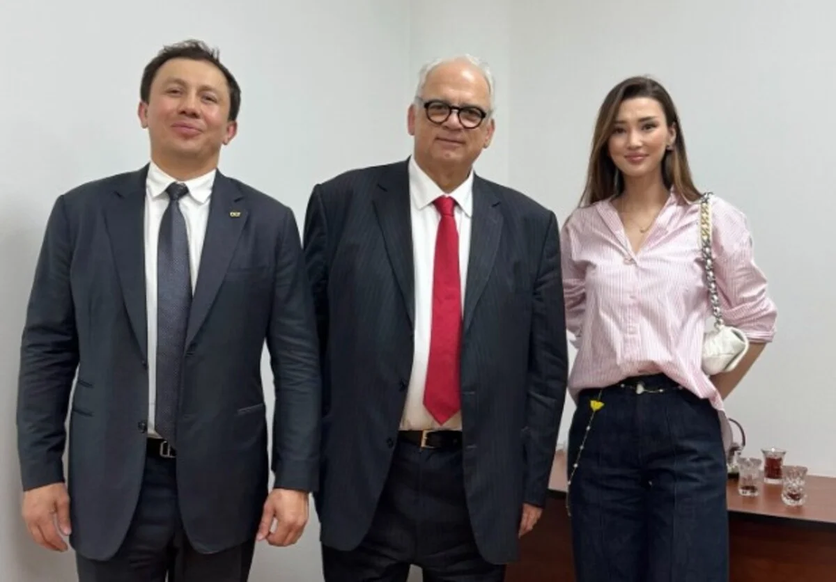 «С гордостью нашей страны»: Сабина Алтынбекова опубликовала фото с Геннадием Головкиным