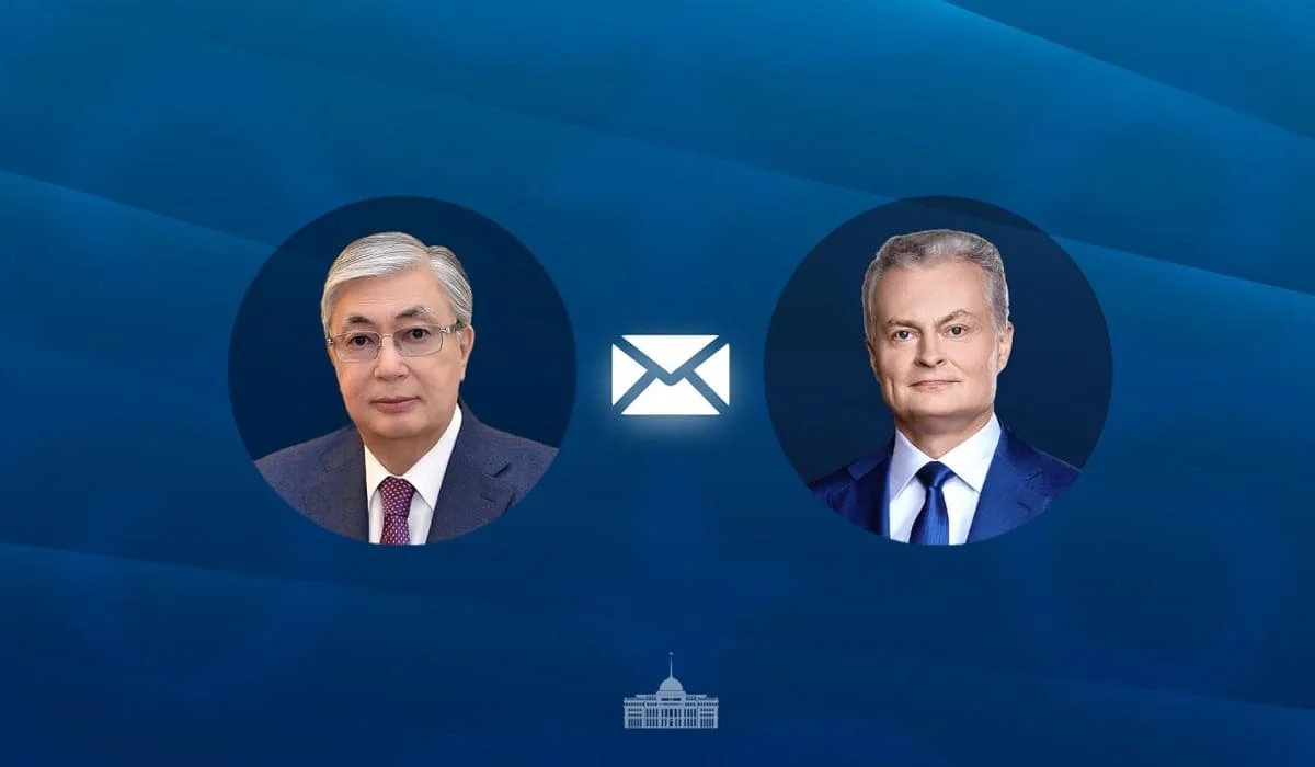 Токаев поздравил президента Литвы с национальным праздником
