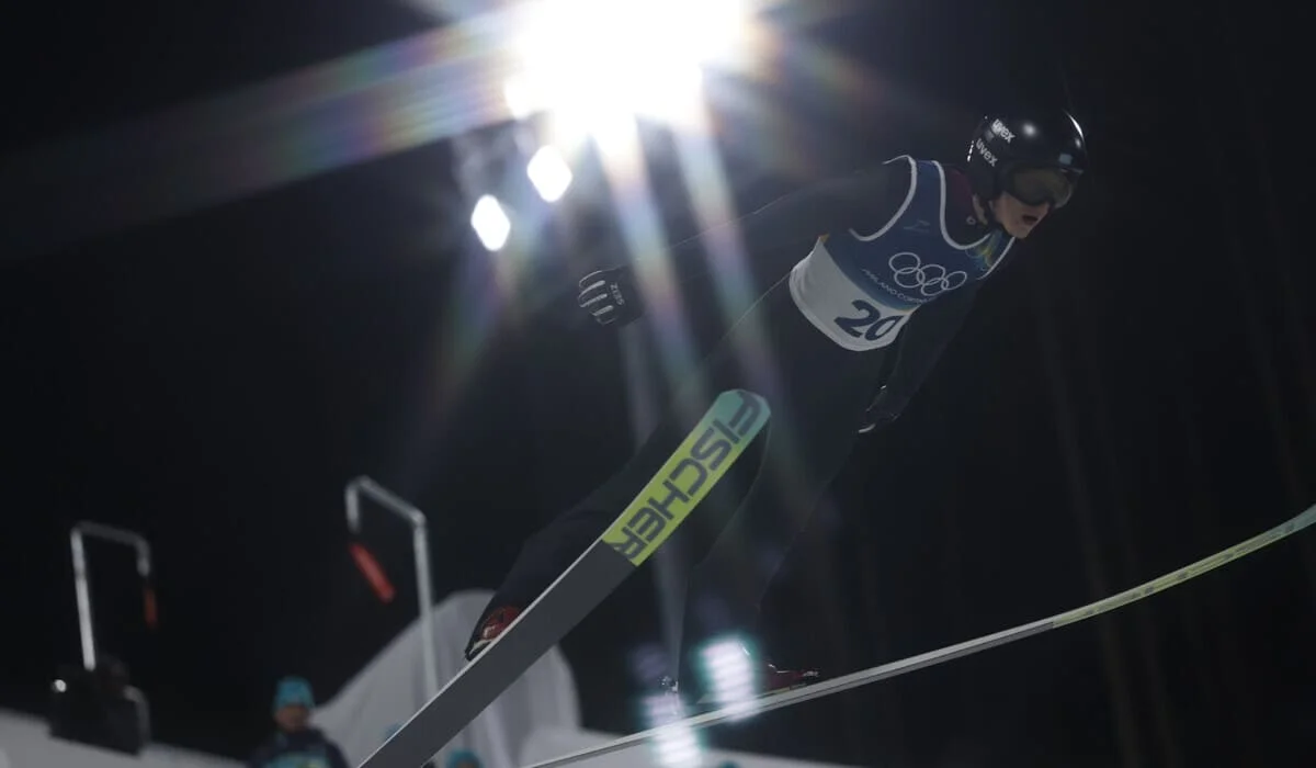 Сборная Казахстана заняла 11-е место в командных прыжках с трамплина на Олимпиаде-2026