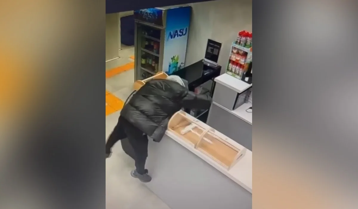 Астанчанин ограбил медицинский центр, притворившись клиентом (ВИДЕО)