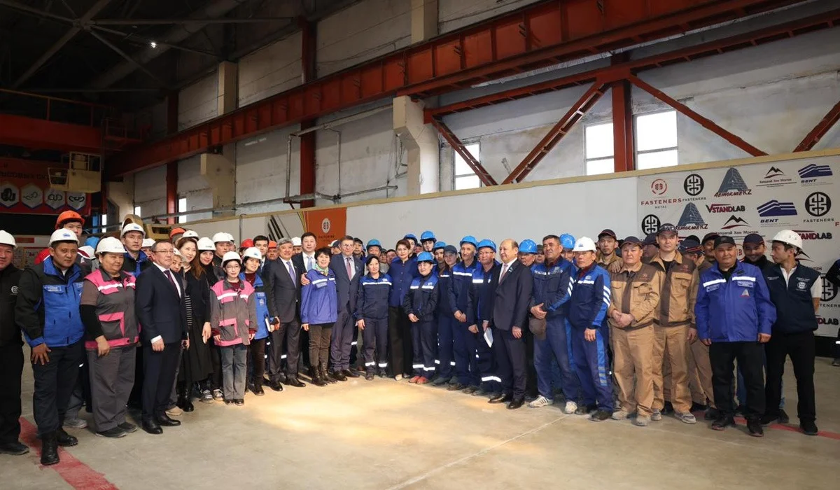 Члены Общенациональной коалиции провели разъяснительный диалог с коллективом предприятия в Алматинской области