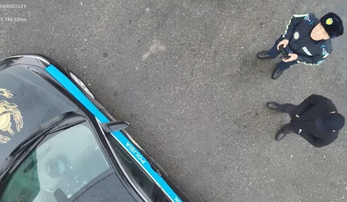 Нарушения ПДД и антиобщественное поведение в Алматы фиксируют с воздуха (ВИДЕО)