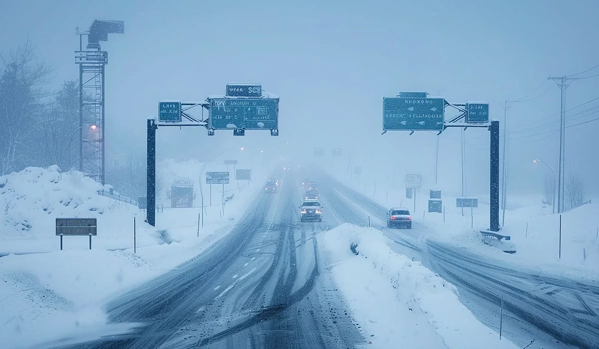 Республиканскую трассу закрыли в двух областях Казахстана