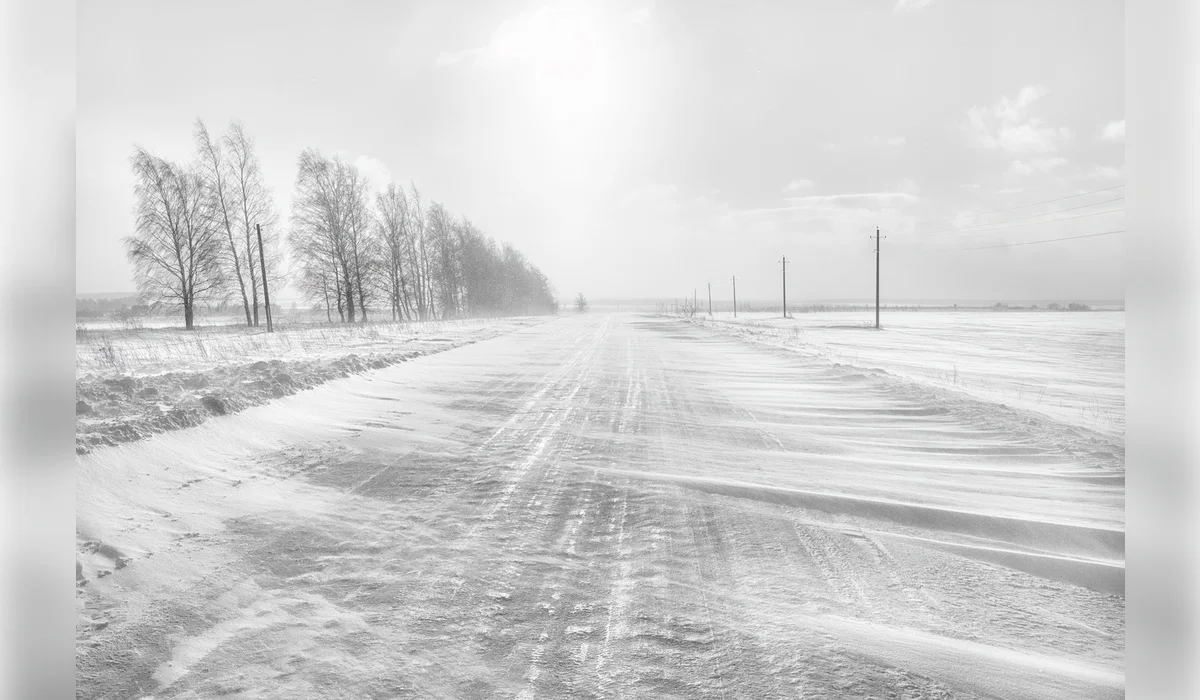 Из-за непогоды ограничили движение на трассах в пяти регионах Казахстана