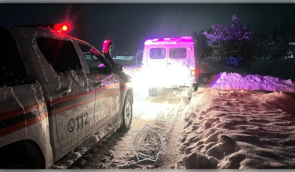 155 человек эвакуировали из снежных заносов в Казахстане за выходные