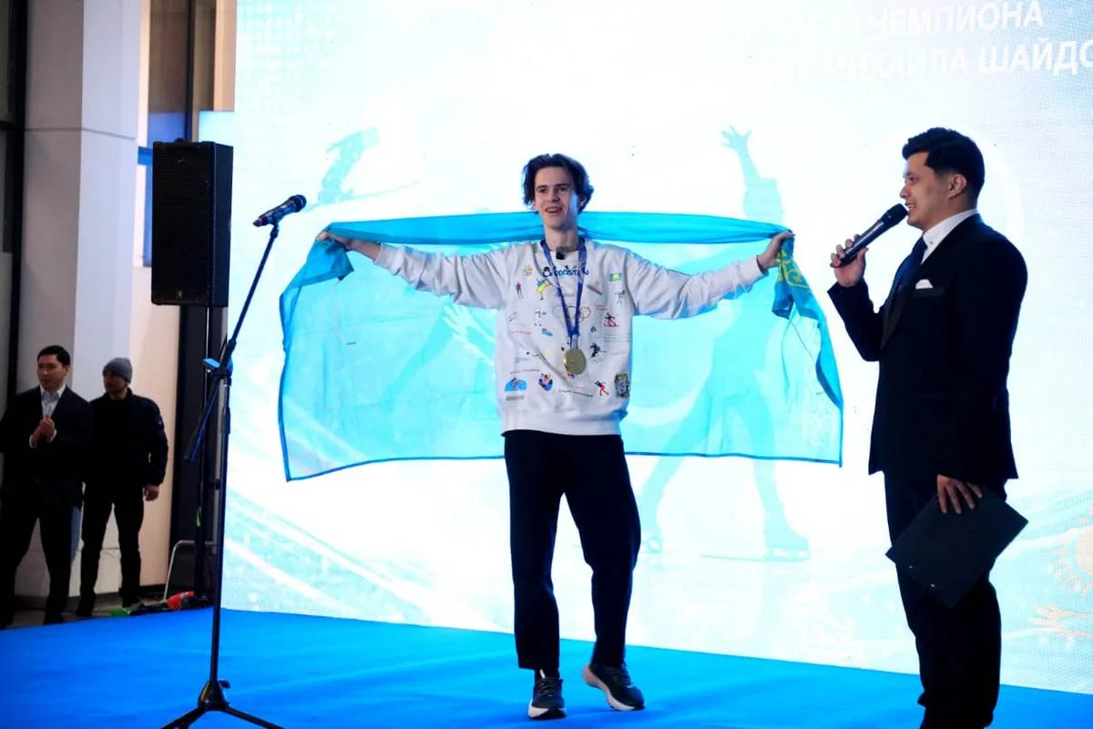 «Меня распирала гордость за Казахстан»: в Астане торжественно встретили Михаила Шайдорова